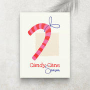Candy Cane Season – Affiche Noël