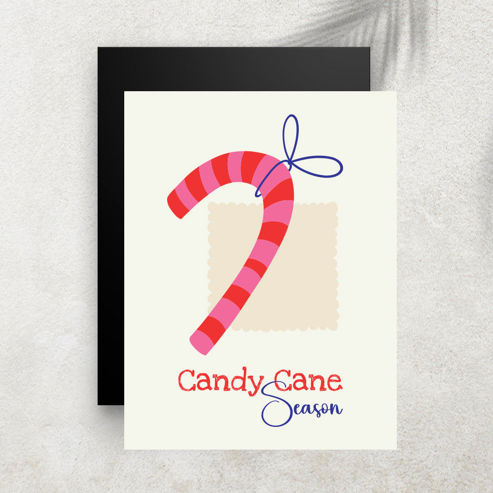 Candy Cane Season – Affiche Noël