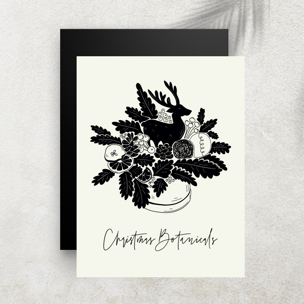 Christmas Botanicals – Affiche Noël