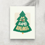Happy Holidays – Affiche Noël