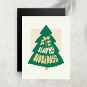 Happy Holidays – Affiche Noël