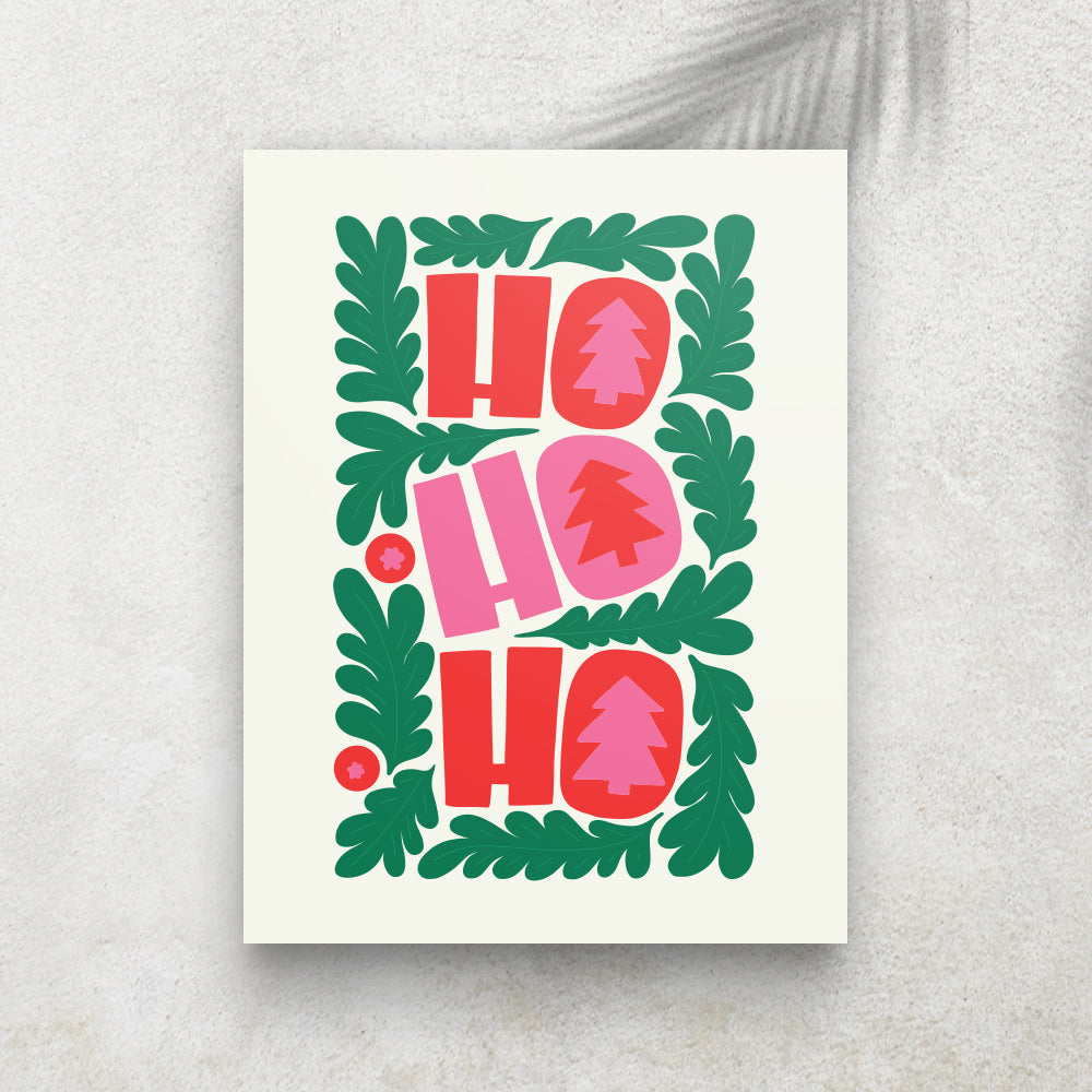 Ho Ho Ho – Affiche Noël