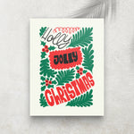 Holly Jolly Christmas – Affiche de Noël