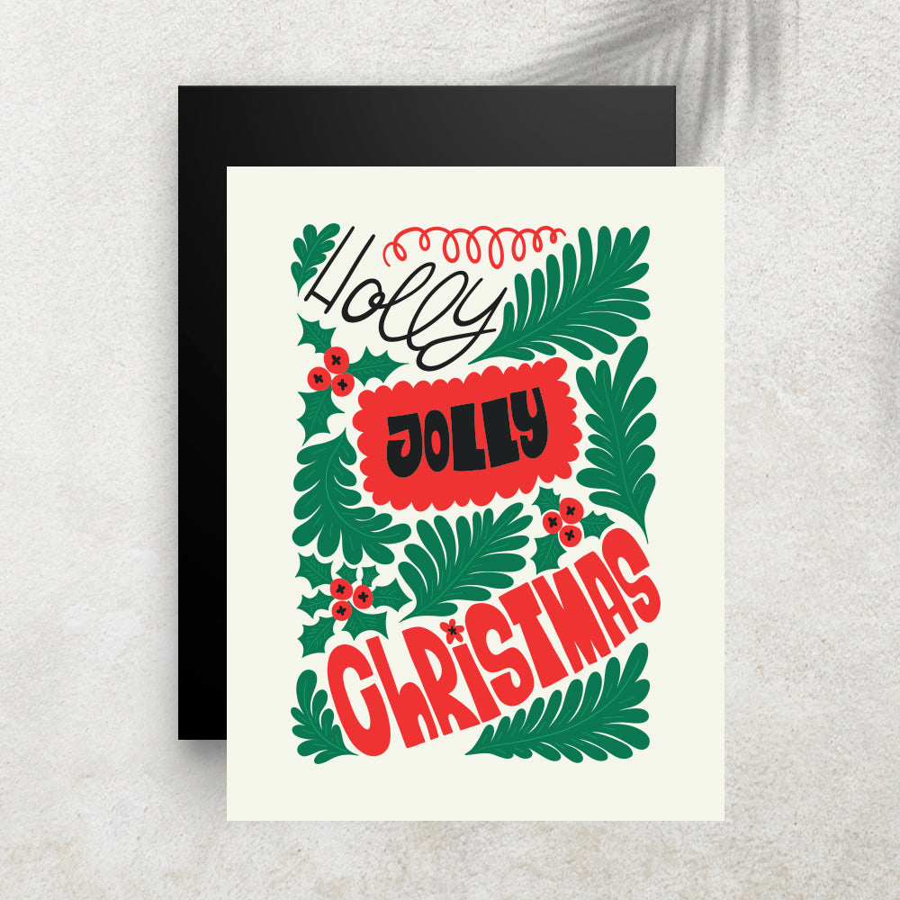 Holly Jolly Christmas – Affiche de Noël