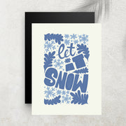 Let It Snow – Affiche de Noël