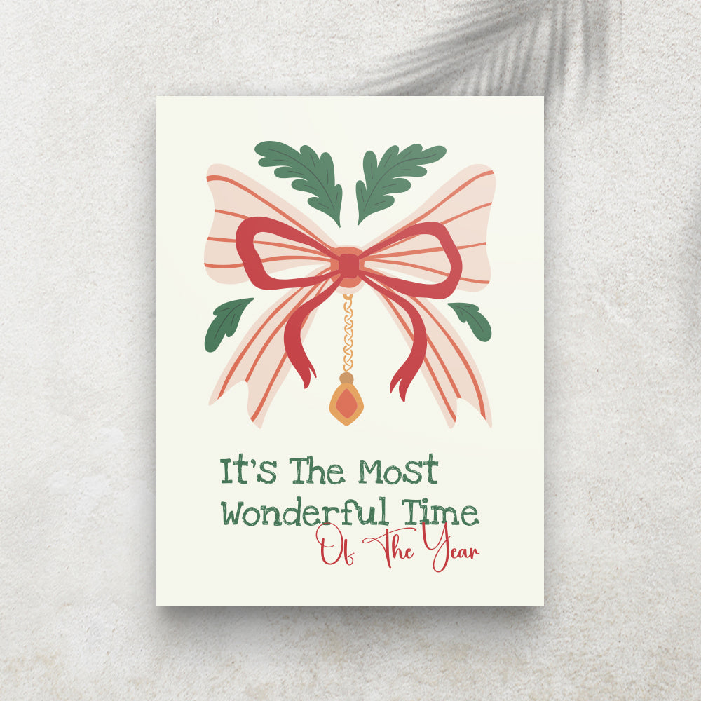 It’s The Most Wonderful Time Of The Year – Affiche de Noël