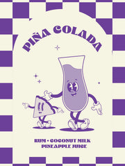 Cocktail Retro - Piña Colada