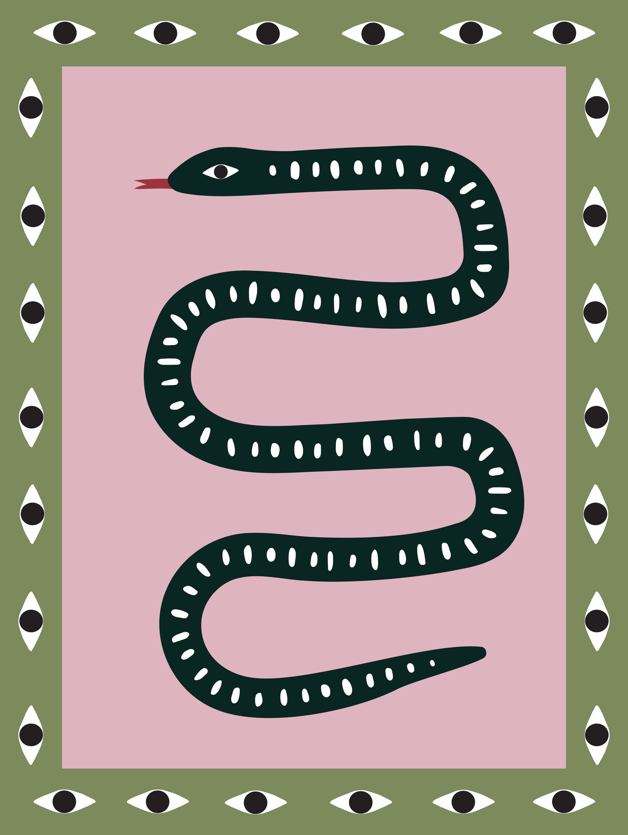 Pink Jungle Set - Serpent
