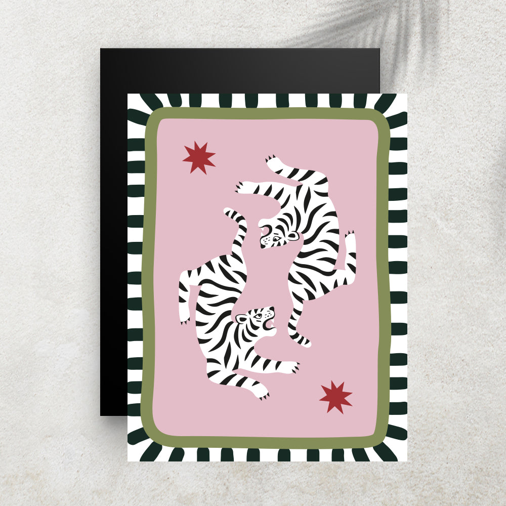 Pink Jungle Set - Tigres