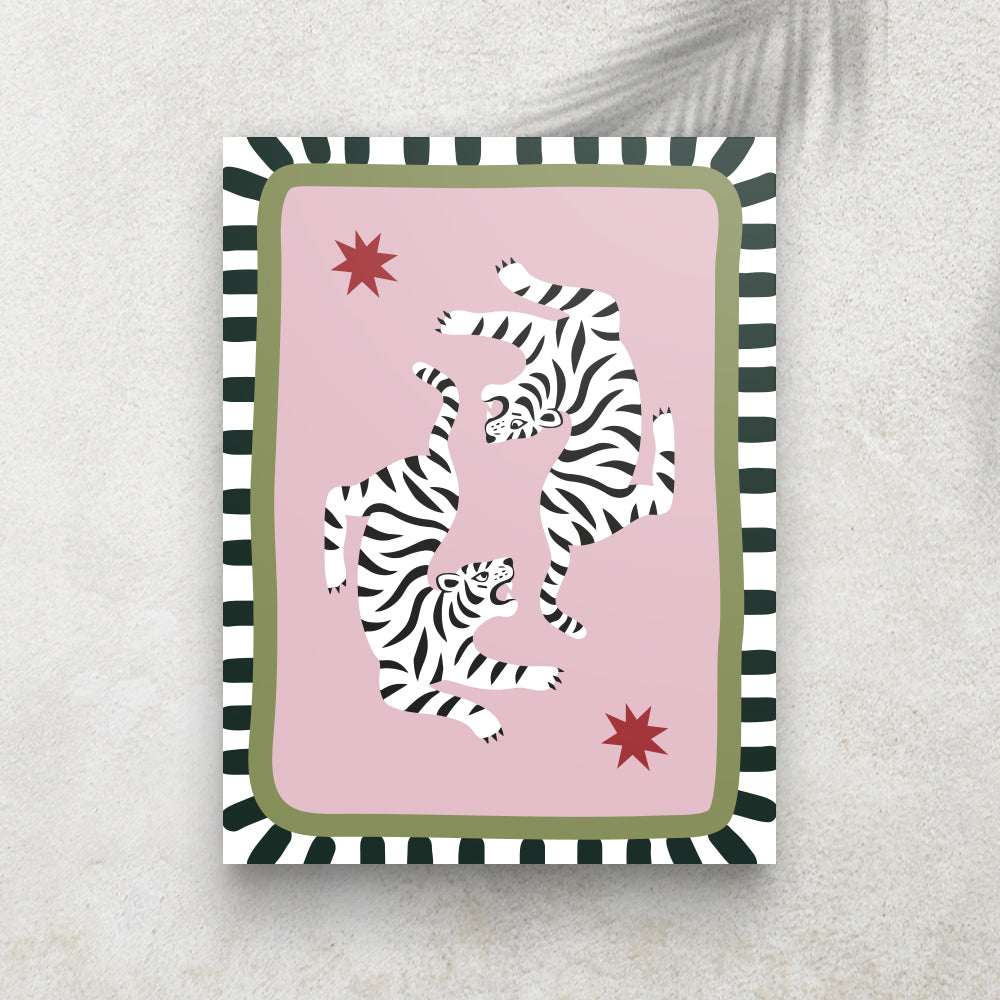 Pink Jungle Set - Tigres