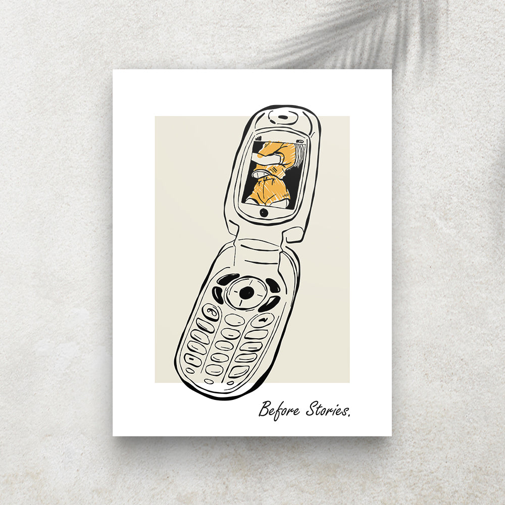 Before Stories – Affiche Rétro Nostalgie