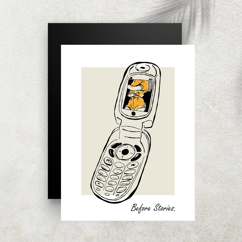 Before Stories – Affiche Rétro Nostalgie