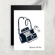 Captured with Love – Affiche Rétro Photographie