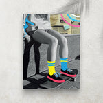 Hors Cadre – Affiche Rétro Pop & Skate