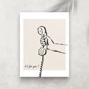 It's for You! – Affiche Rétro Nostalgie