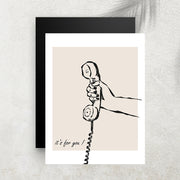 It's for You! – Affiche Rétro Nostalgie
