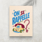 On se rappelle – Affiche Rétro Téléphone