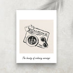 The Beauty of Ordinary Mornings – Affiche Rétro Lifestyle
