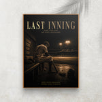 Last Inning – Affiche Baseball Vintage Premium