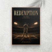 Redemption – Affiche Baseball Vintage Premium