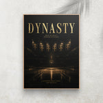 Dynasty – Affiche Basketball Vintage Premium