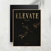 Elevate – Affiche Basketball Vintage Premium