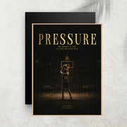 Pressure – Affiche Basketball Vintage Premium