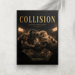 Collision – Affiche Football Américain Vintage Premium