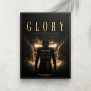 Glory – Affiche Football Américain Vintage Premium