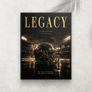 Legacy – Affiche Football Américain Vintage Premium