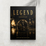Legend – Affiche Formula 1 Premium