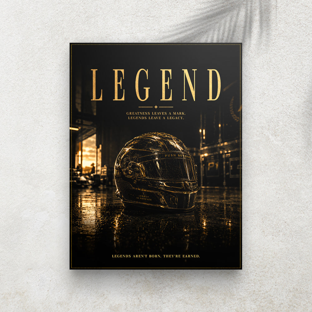 Legend – Affiche Formula 1 Premium