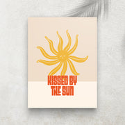 Kissed By The Sun – Affiche Minimaliste Bohème