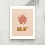 Sunlight – Affiche Minimaliste Bohème