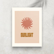 Sunlight – Affiche Minimaliste Bohème