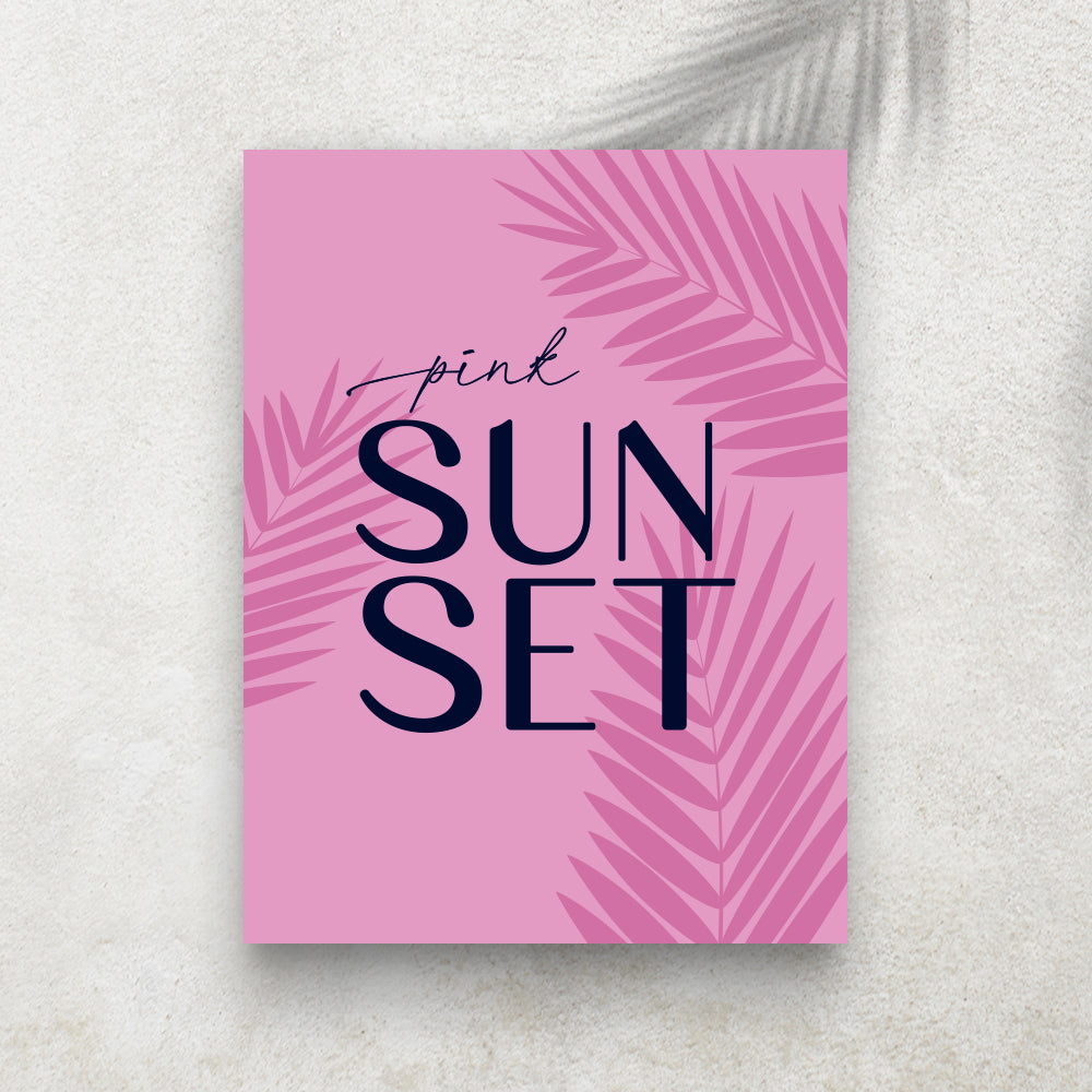 Pink Sunset – Tableau Summer