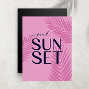 Pink Sunset – Tableau Summer
