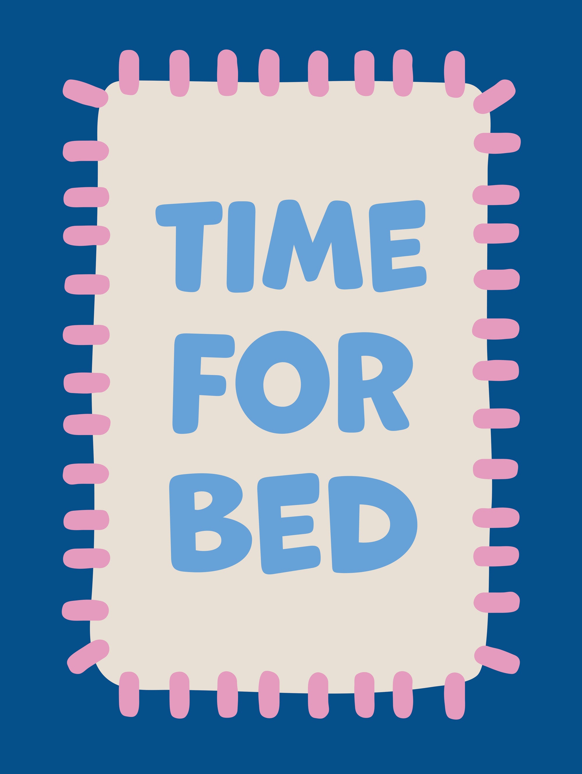 Time For Bed - Blue