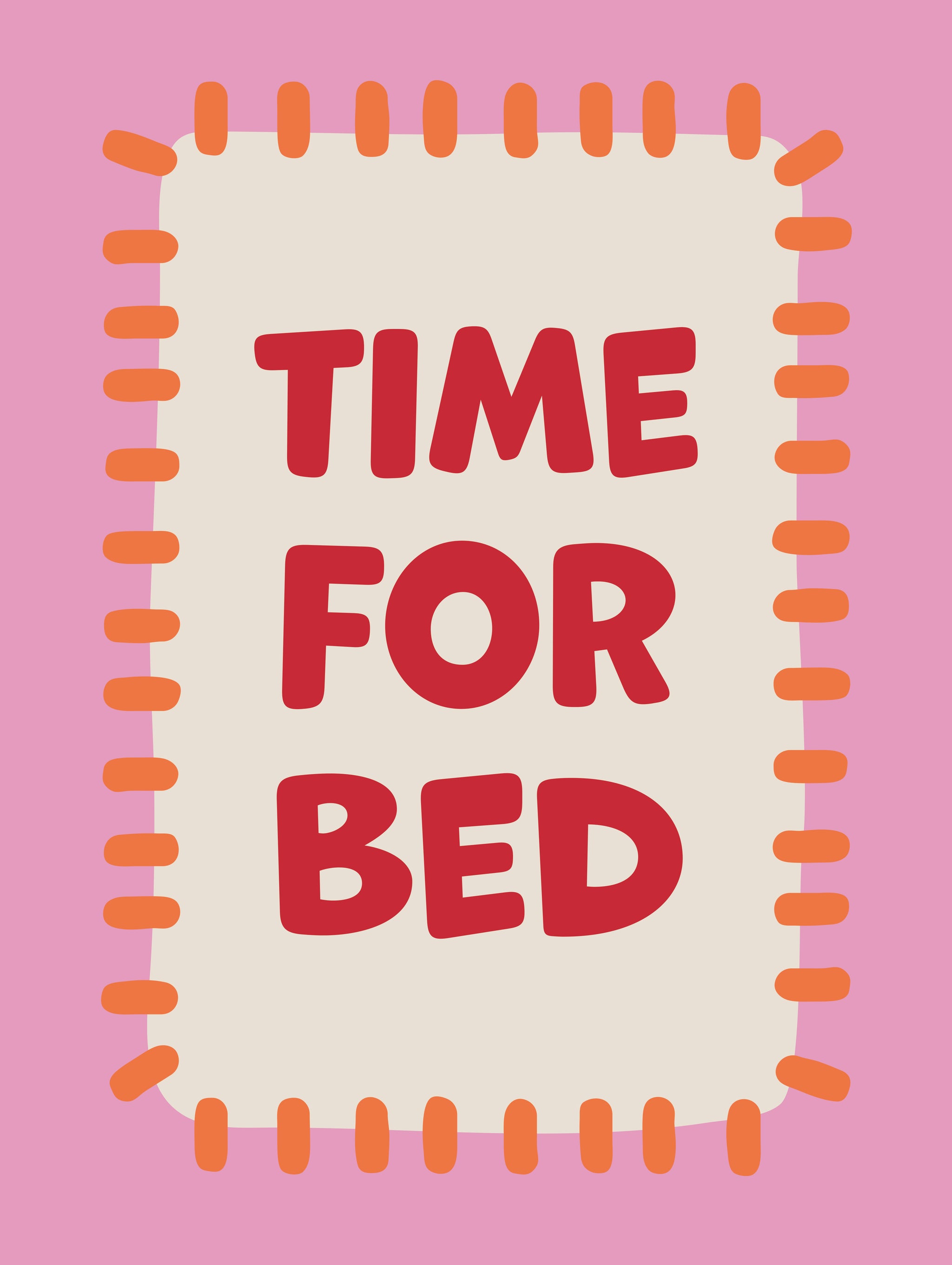 Time For Bed - Red