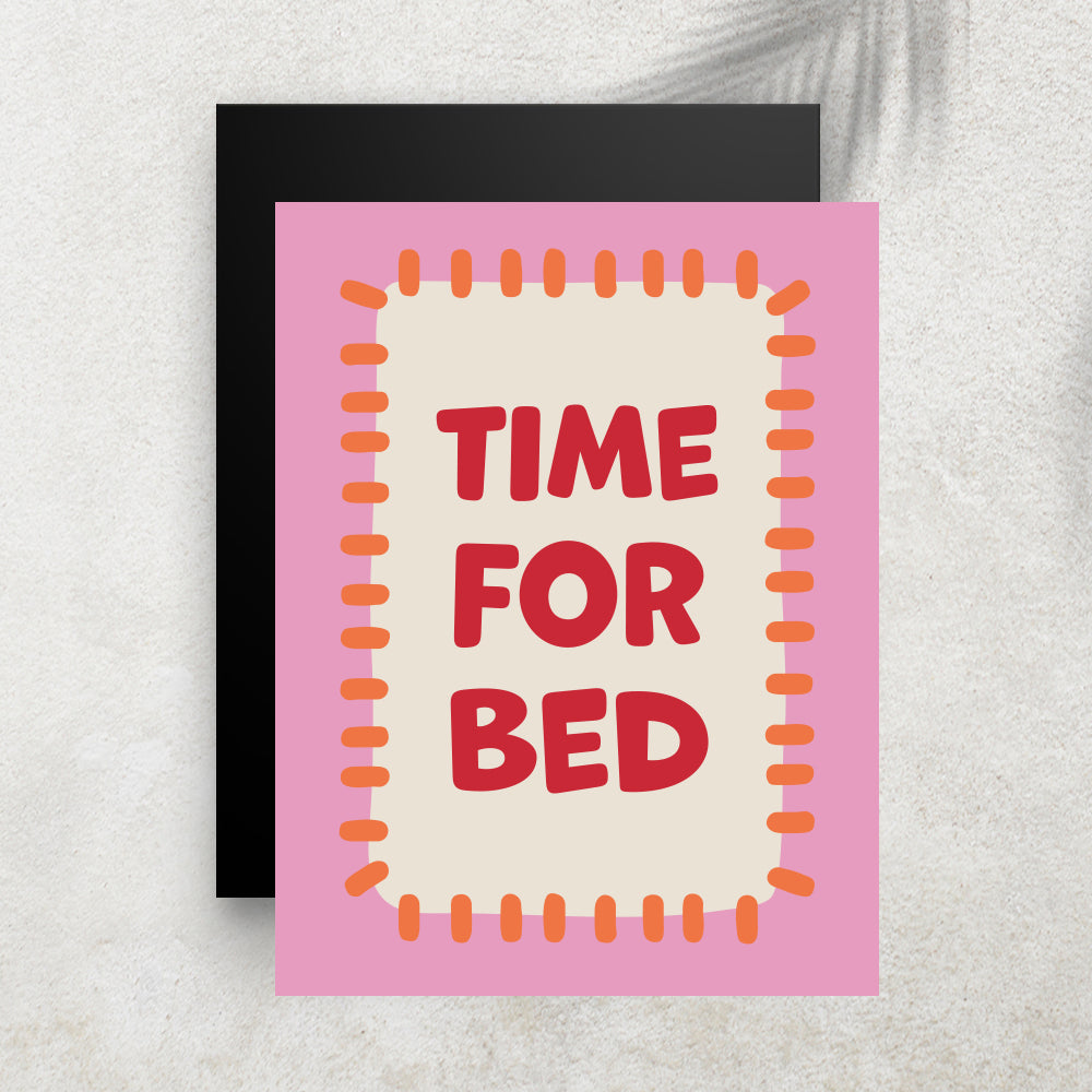 Time For Bed - Red