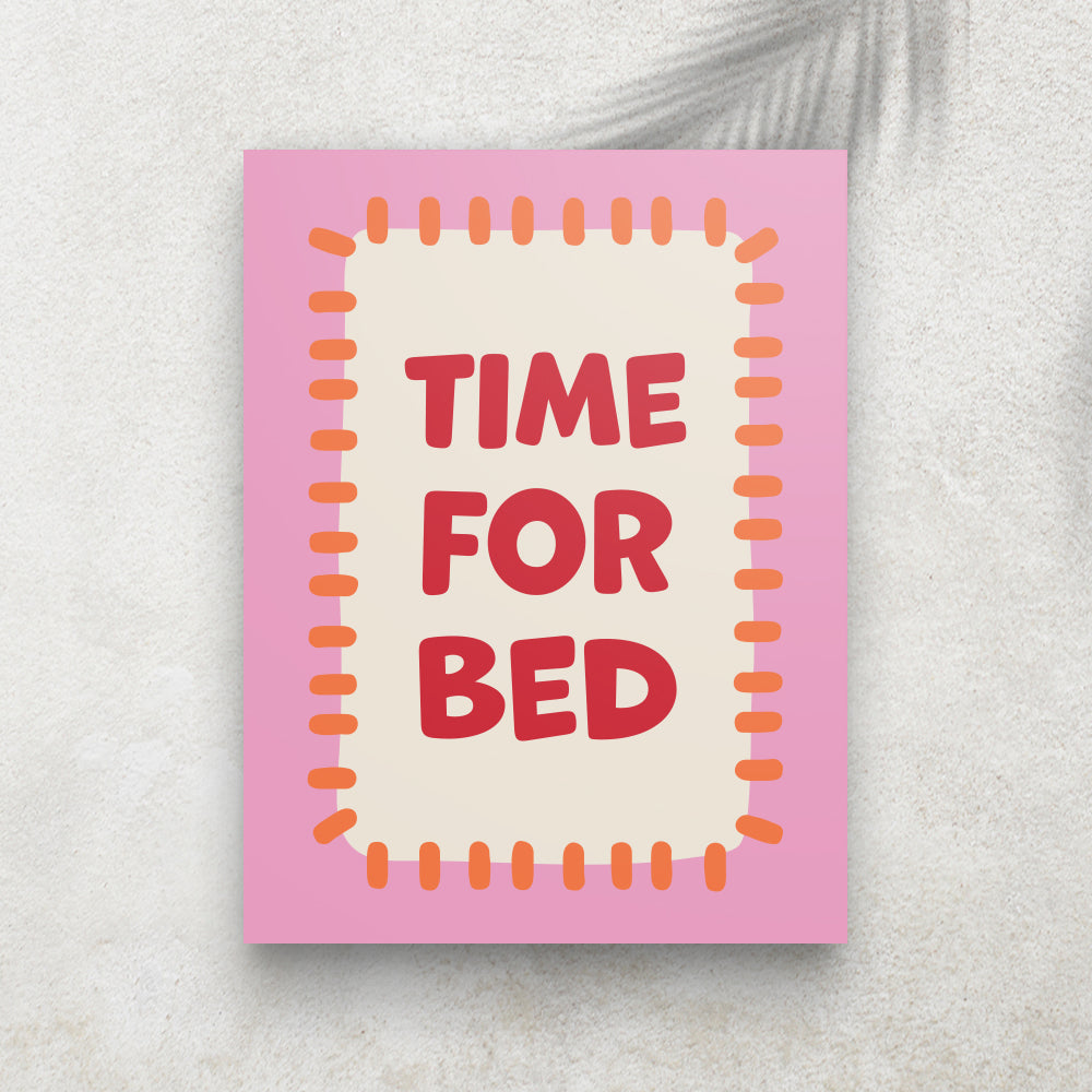 Time For Bed - Red