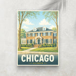 Chicago – Affiche Vintage Cinéma & Voyage