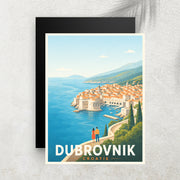 Dubrovnik – Affiche Vintage Cinéma & Voyage