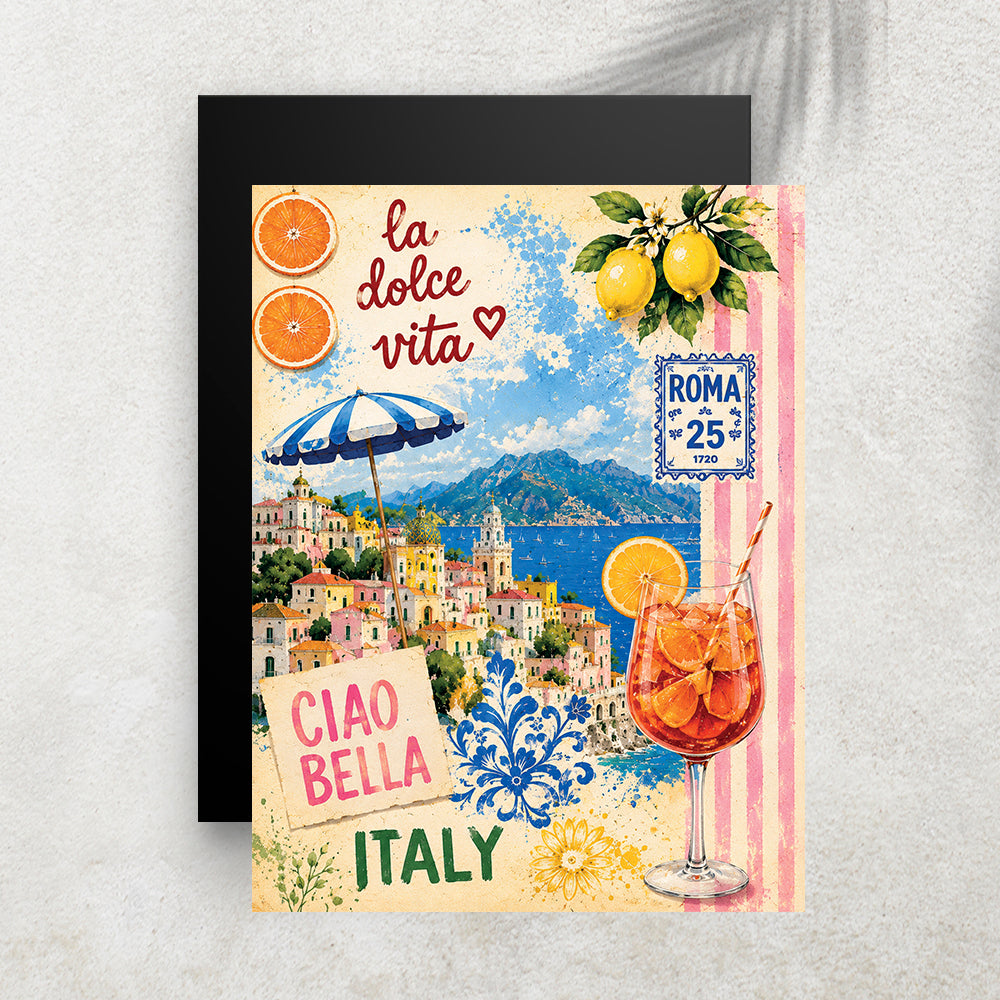 Ciao Bella – Affiche Vintage Dolce Vita