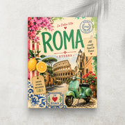 Roma Eterna – Affiche Vintage Dolce Vita