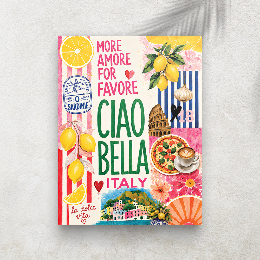 More Amore For Favore – Affiche Vintage Dolce Vita