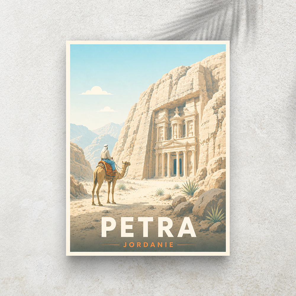 Petra – Affiche Vintage Cinéma & Voyage