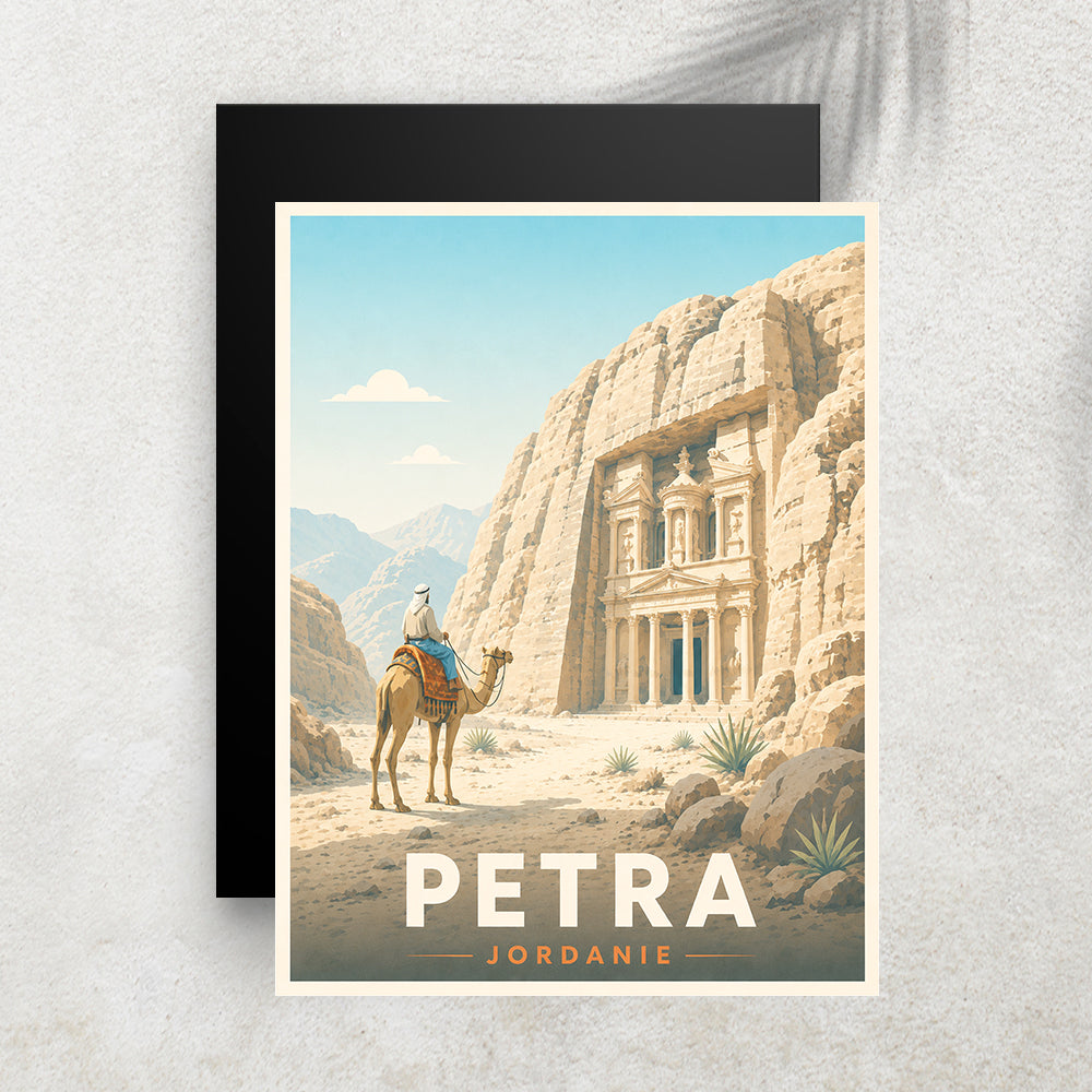 Petra – Affiche Vintage Cinéma & Voyage