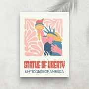 Statue of Liberty – Affiche Minimaliste Voyage