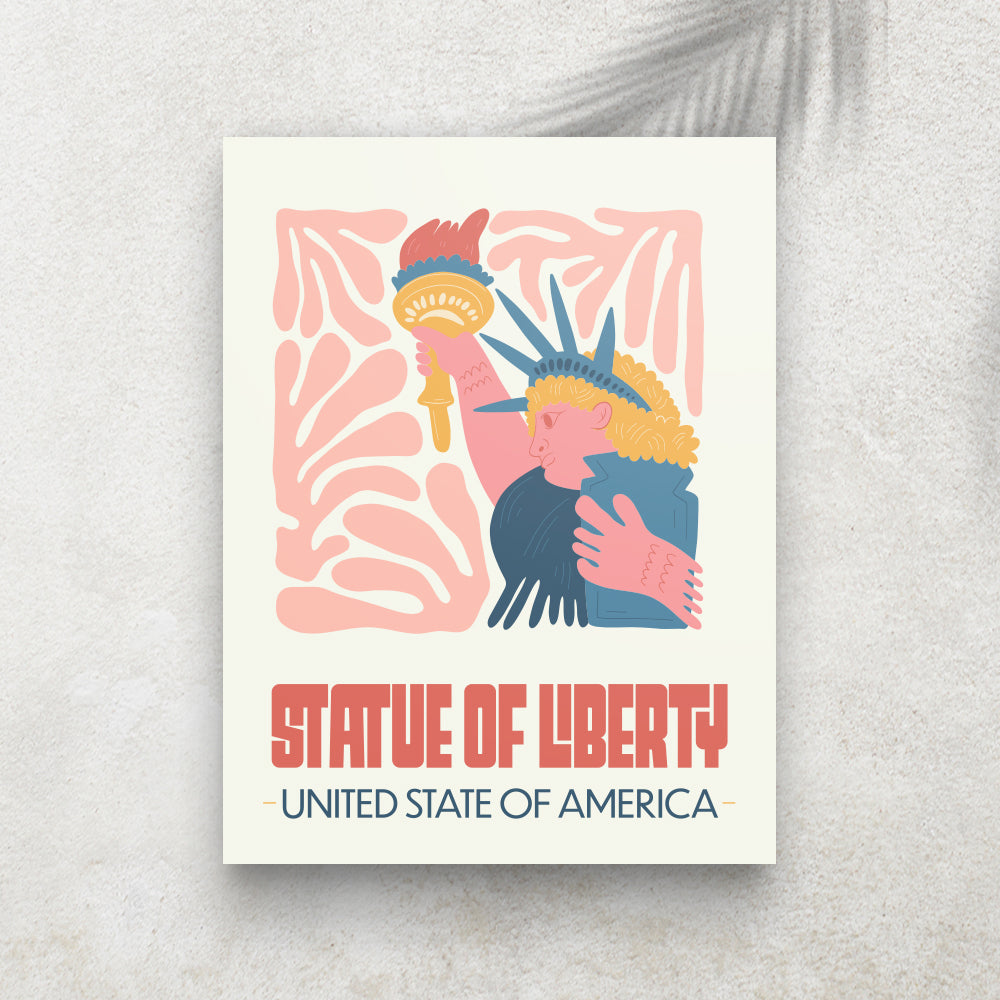 Statue of Liberty – Affiche Minimaliste Voyage